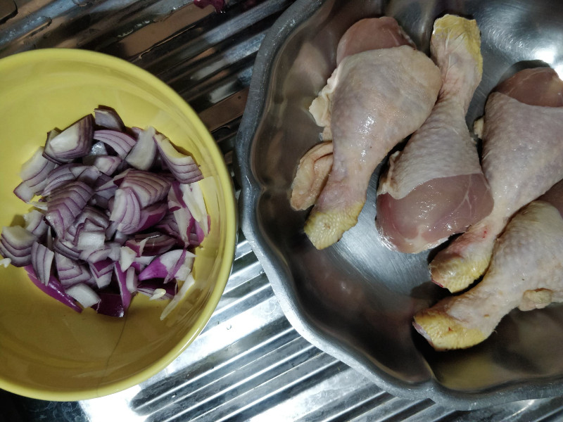 Recette Manchons de poulet et frites au Ninja Foodi